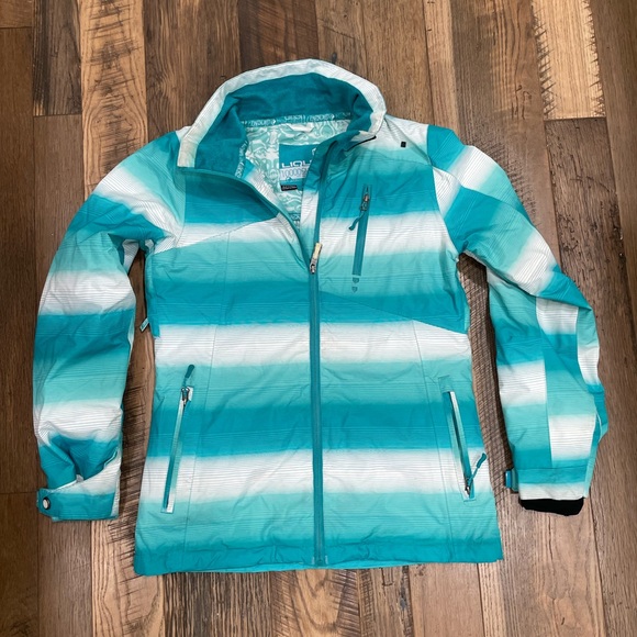Liquid Quattro deluxe snowboard ski jacket coat men S Petite - Picture 1 of 12